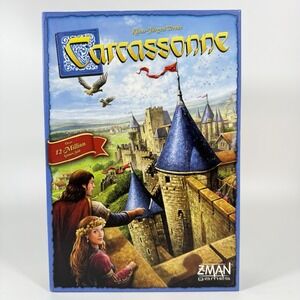 Carcassonne Game New Z-Man  Games 2019 Complete With Expansions, See Description
